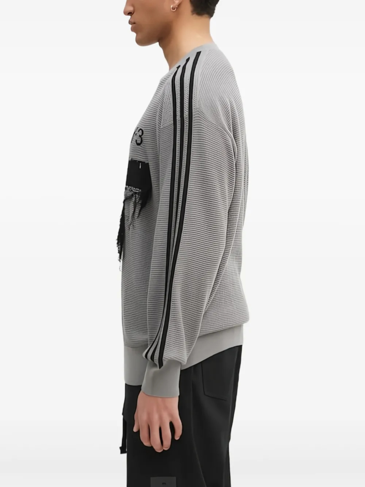 Свитер с круглым вырезом Y-3 — фото 3