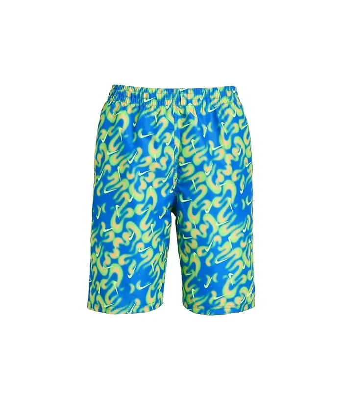 Плавки с принтом Airbrush All Over Print 7" Brief Lined Volley Nike Kids, Blue Crystal