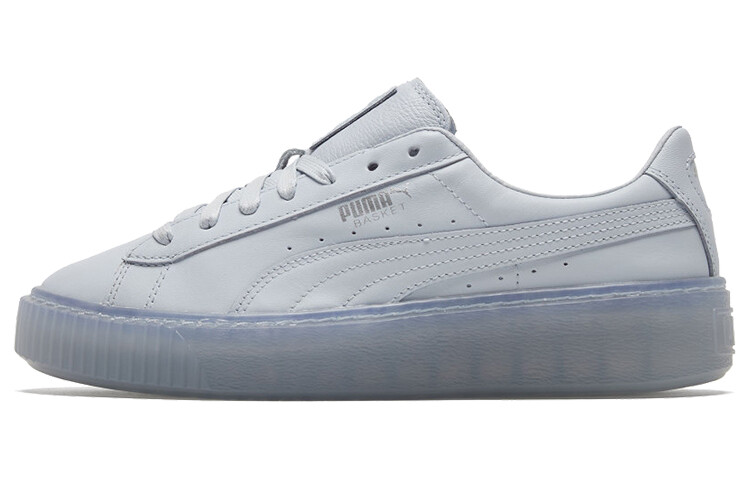 

Кроссовки PUMA Basket Platform Core Light Blue/Silvery Low Board Shoes Women's