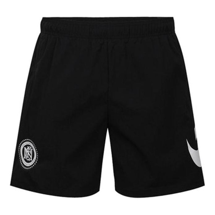 

Шорты Men's Nike Pants Large Logo Solid Color Sports Soccer/Football Shorts Black AQ0665-010, черный