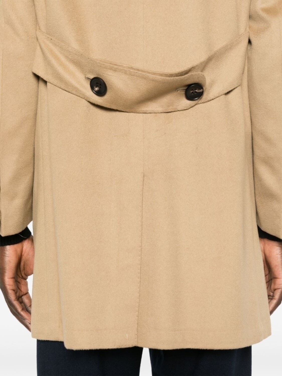 

Kiton кашемировое пальто, нейтральный цвет