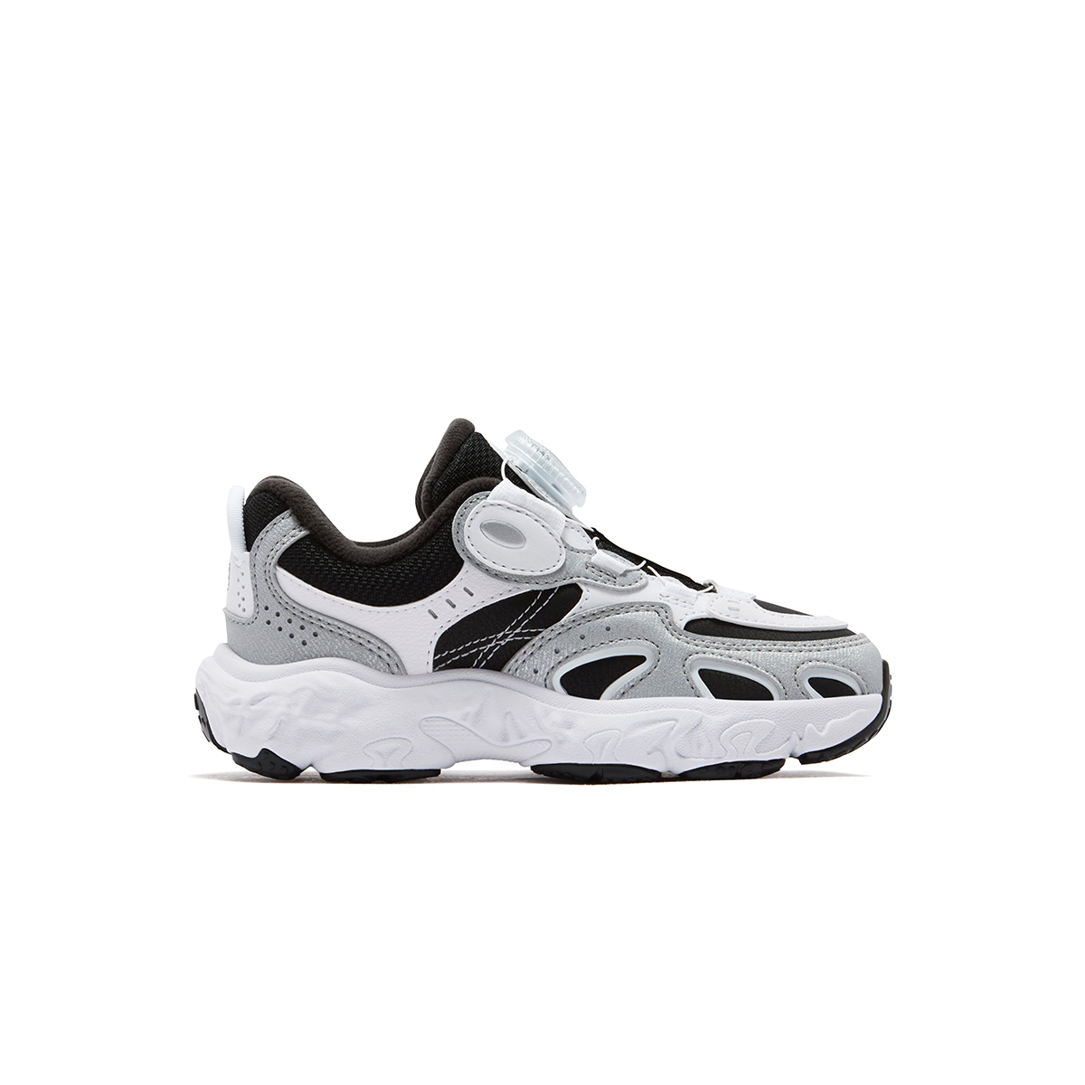 FILA KIDS Наследие FHT амортизация и дышащие беговые кроссовки black/space silver детские — фото 3