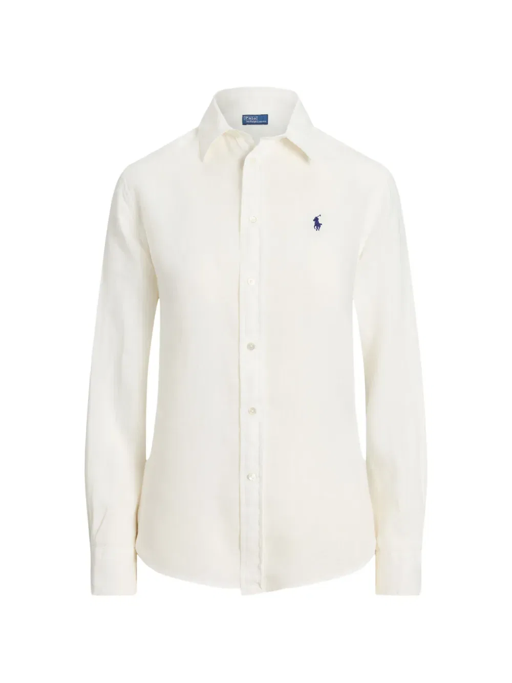 Хлопковая рубашка Polo Ralph Lauren, нейтральный