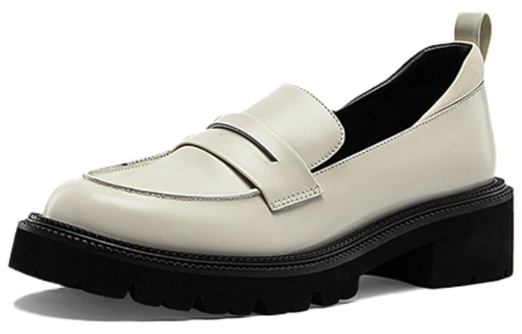Женские лоферы на платформе 4,5 см NINE WEST, экрю