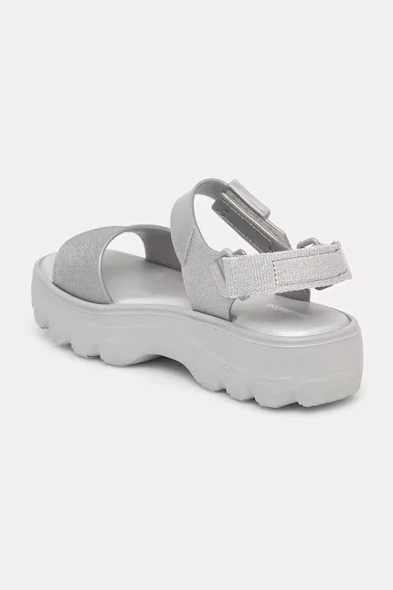 Сандалии на платформе KICK OFF SANDAL Melissa, серебряный — фото 3
