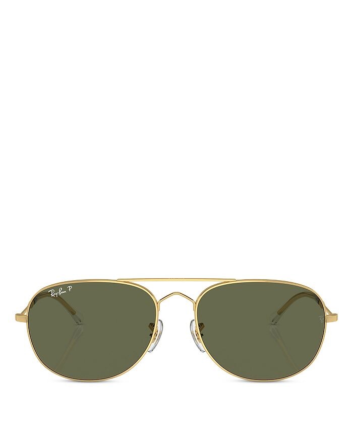 

Солнцезащитные очки Ray-Ban Bain Bridge Pillow, 60 мм, золотой