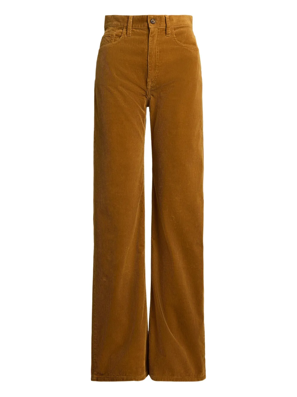 

Вельветовые брюки широкого кроя POLO RALPH LAUREN, коричневый