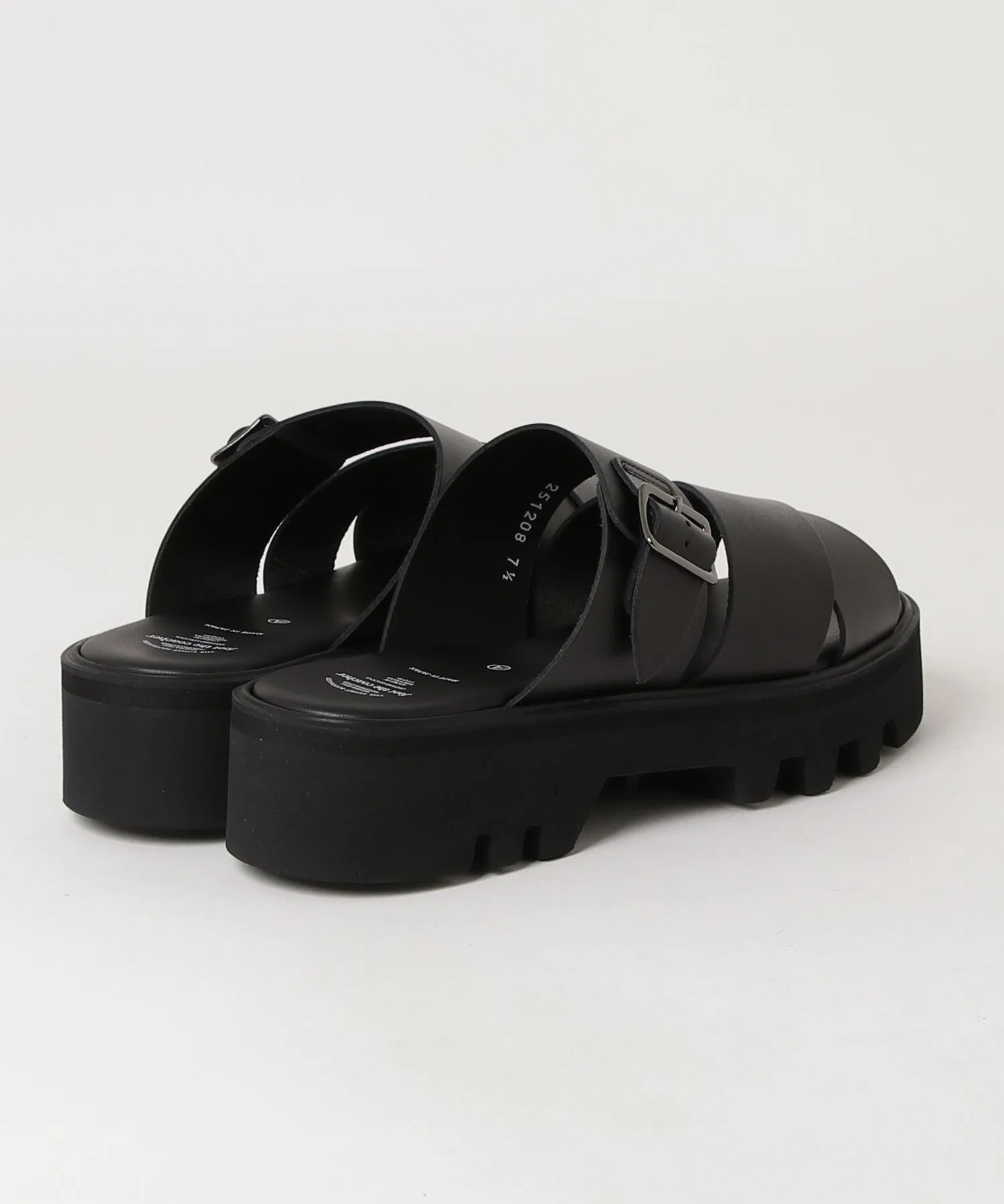 Мужские сандалии foot the coacher CROSS BELT SANDALS TWETY SOLE — фото 2