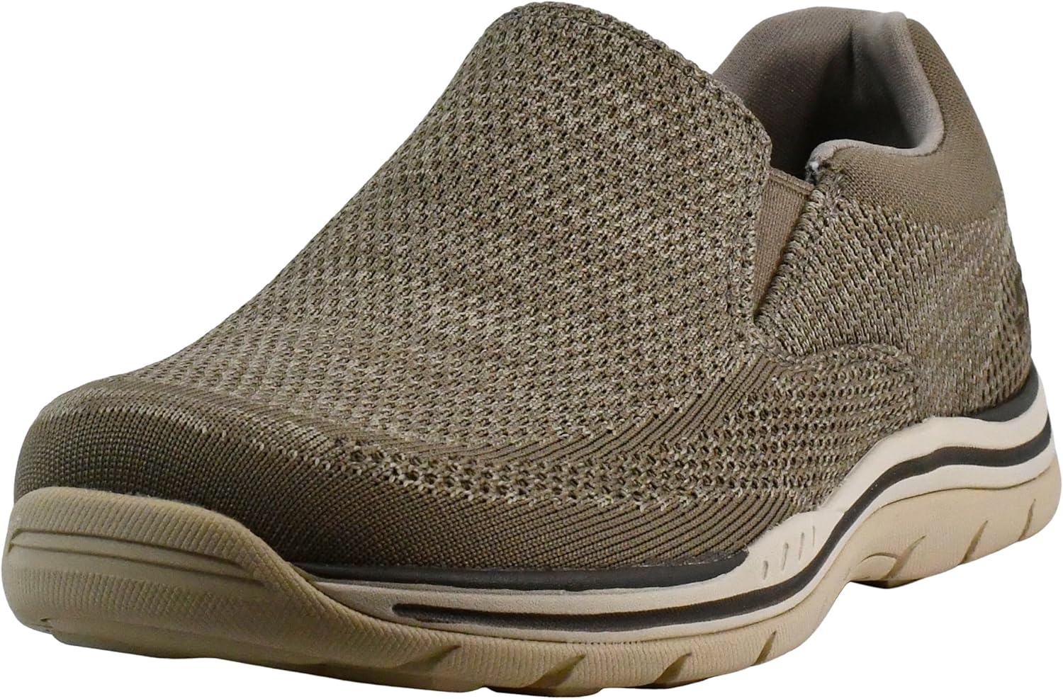

Мужские лоферы Skechers Expected Gomel без шнурков, Taupe