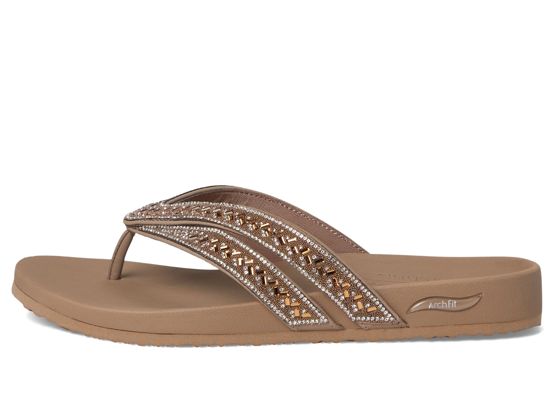 Сандалии SKECHERS Arch Fit Meditation - True Gem, Mocha — фото 4