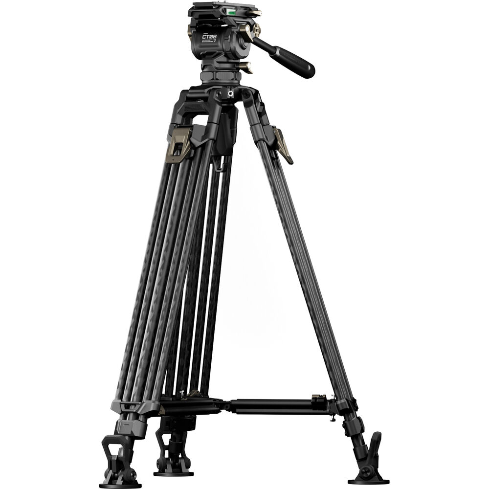 

Головка Tilta Cine Fluid Head 75 мм с двухступенчатой системой штатива One-Touch из углеродного волокна (нагрузка 17,6 фунта, цвет «серый космос»)