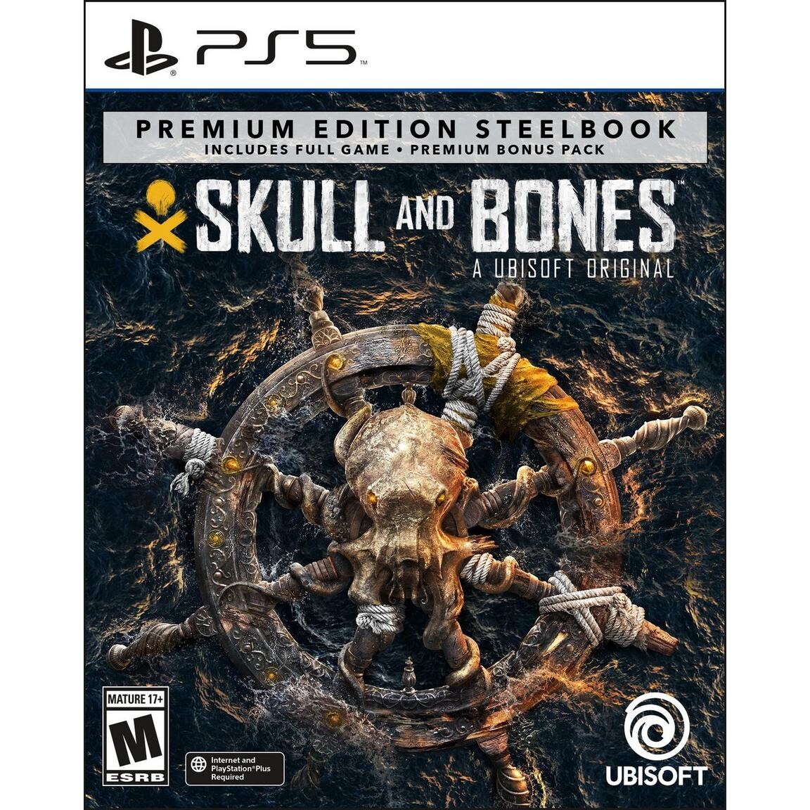 

Видеоигра Skull and Bones Premium Edition SteelBook GameStop Exclusive - PlayStation 5