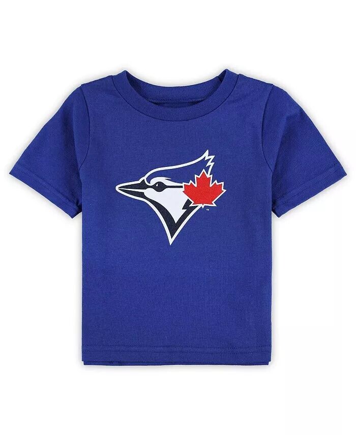 

Футболка с логотипом Royal Toronto Blue Jays Team Crew Primary для мальчиков и девочек Outerstuff