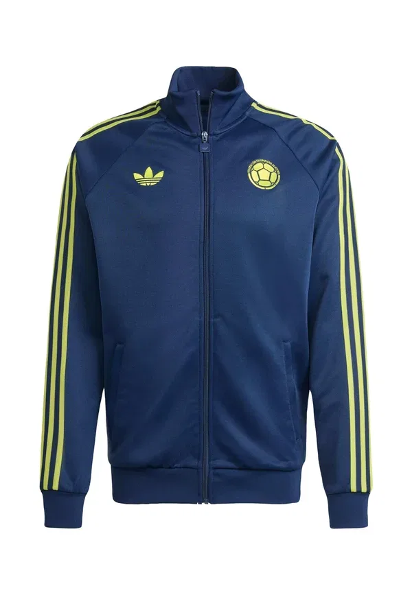 Толстовка Colombia originals track national team wear Adidas Performance, темно-синий — фото 4