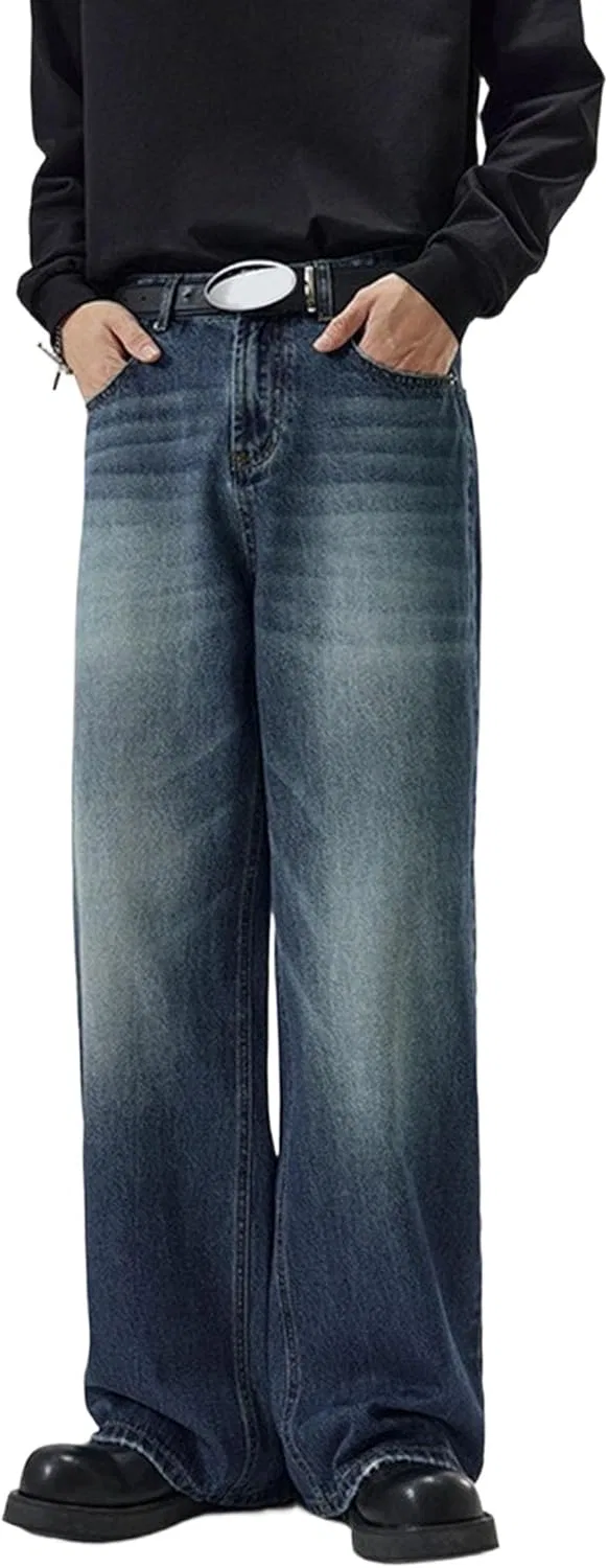 Джинсы клеш, повседневные, Dark Blue 4