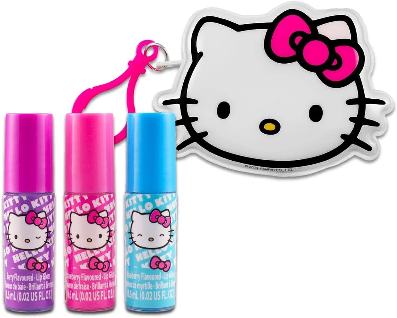 Блеск для губ Hello Kitty набор из 3 штук мультиколор — фото 2