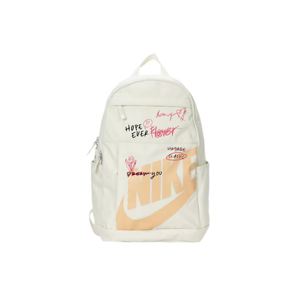 

Nike Тканевый рюкзак унисекс белый, Hand-Drawn Letter