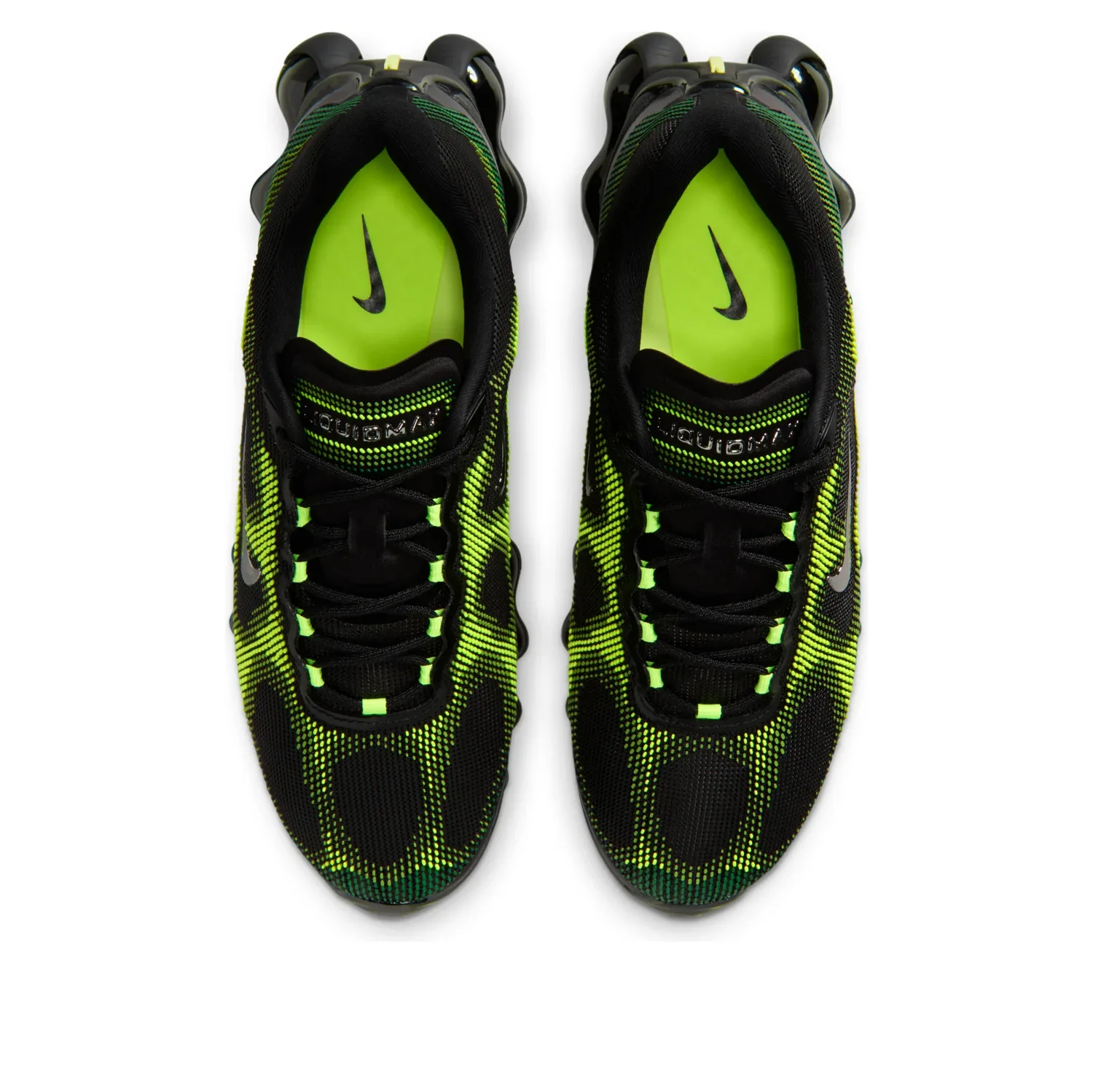 Кроссовки Nike Air Liquid Max 'Radiant Green Apple Green', черный — фото 2