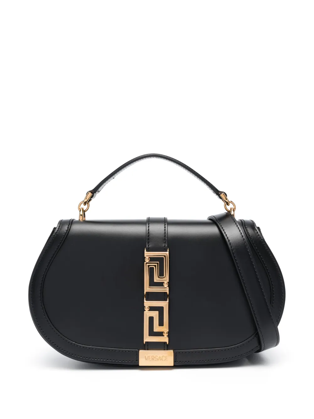 

Сумка на плечо Greca Goddess VERSACE, черный