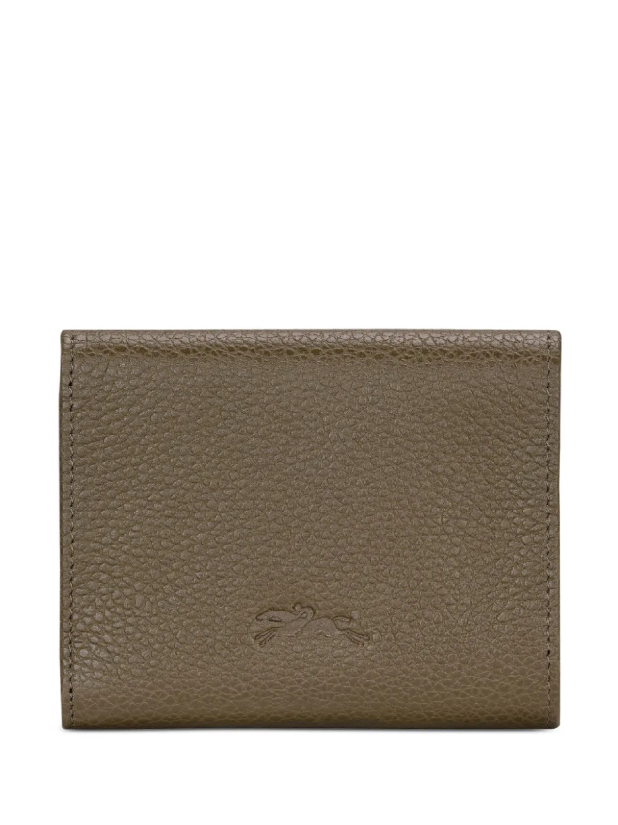 

Longchamp кожаный картхолдер, коричневый