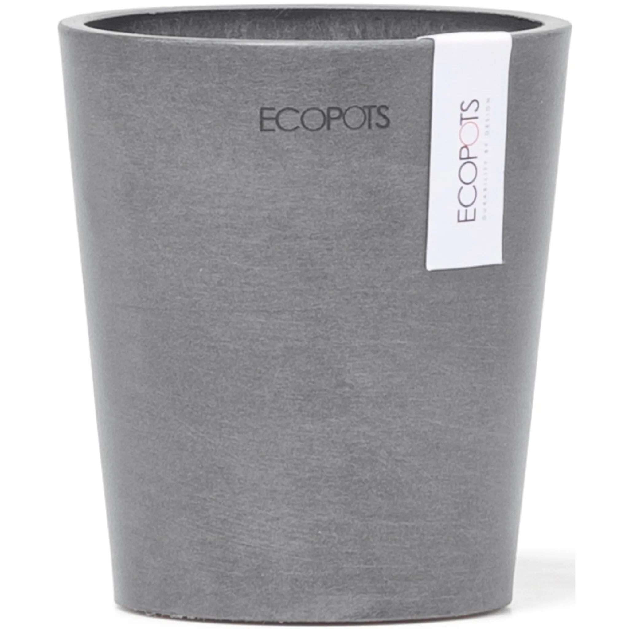 

Цветочный горшок ECOPOTS «Morinda Orchid 11 Grey», для внутреннего использования, серый