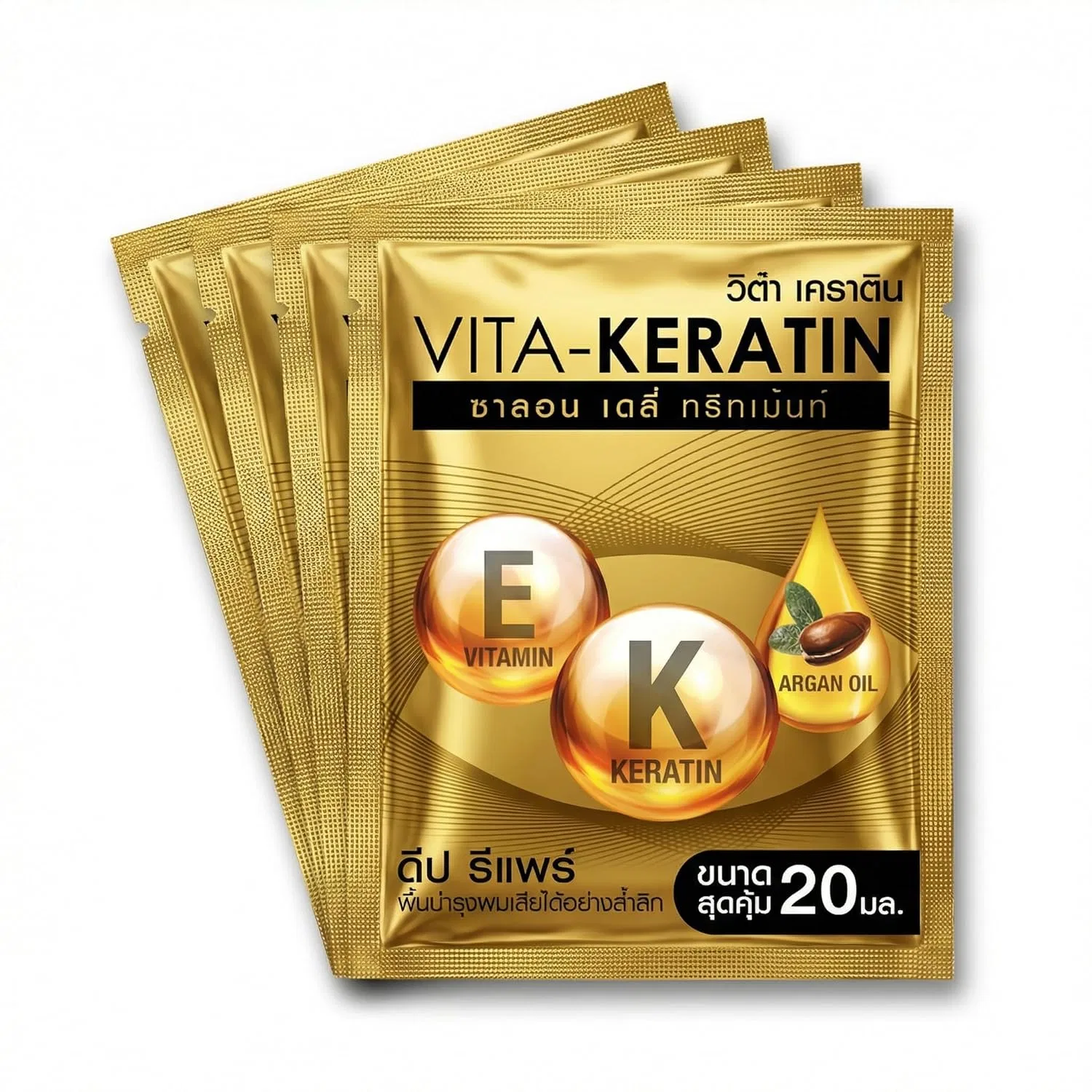 Набор Vita Keratin Treatment Deep Repair 5 х 20 мл Alibooster