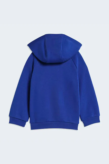 Детский спортивный костюм с принтом Trefoil Adidas Originals, синий — фото 3