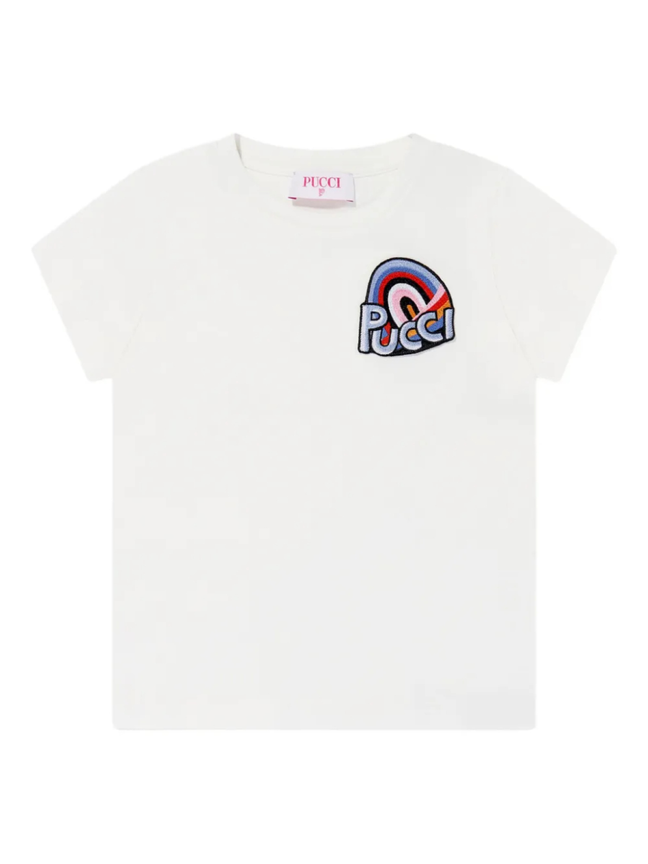 

Футболка с логотипом PUCCI Junior, белый
