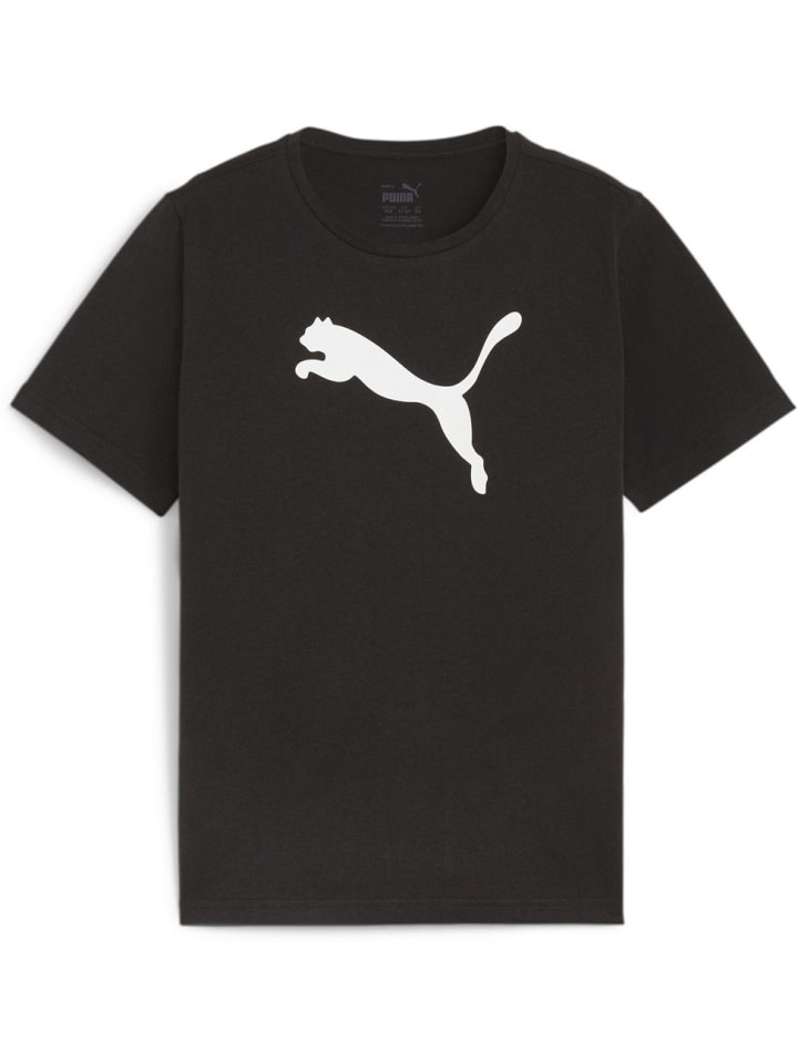 

Футболка TeamRISE Logo Jersey Cotton Jr черного цвета Puma, Черный, Футболка TeamRISE Logo Jersey Cotton Jr черного цвета Puma