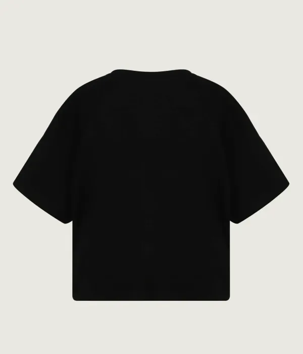 Футболка loose fit Patrizia Pepe, черный — фото 2