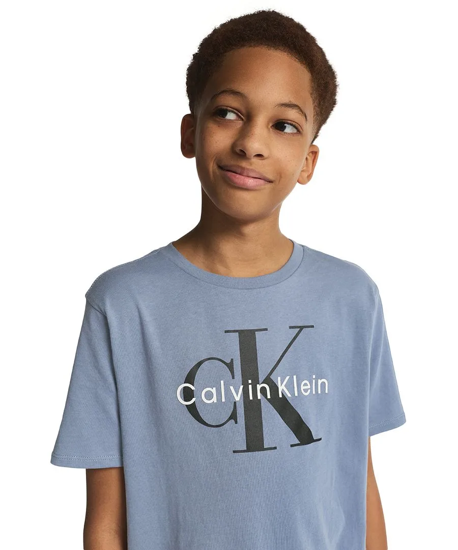 Детская футболка с круглым вырезом и монологом (8-20 лет) Calvin Klein, Infinity — фото 3