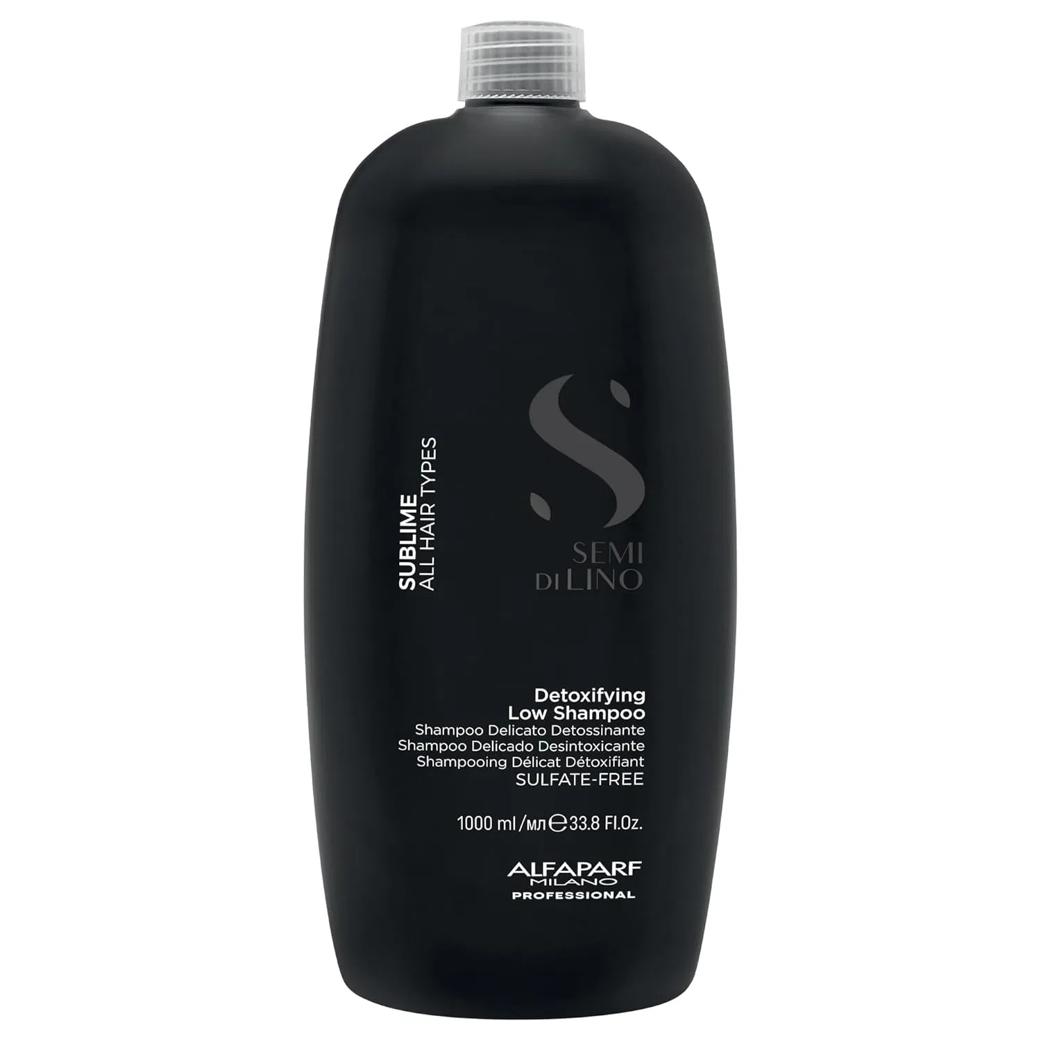 Низкопенный детокс-шампунь «Semi Di Lino Sublime Detoxifying Low Shampoo» от Alfaparf Milano Alfaparf Milano