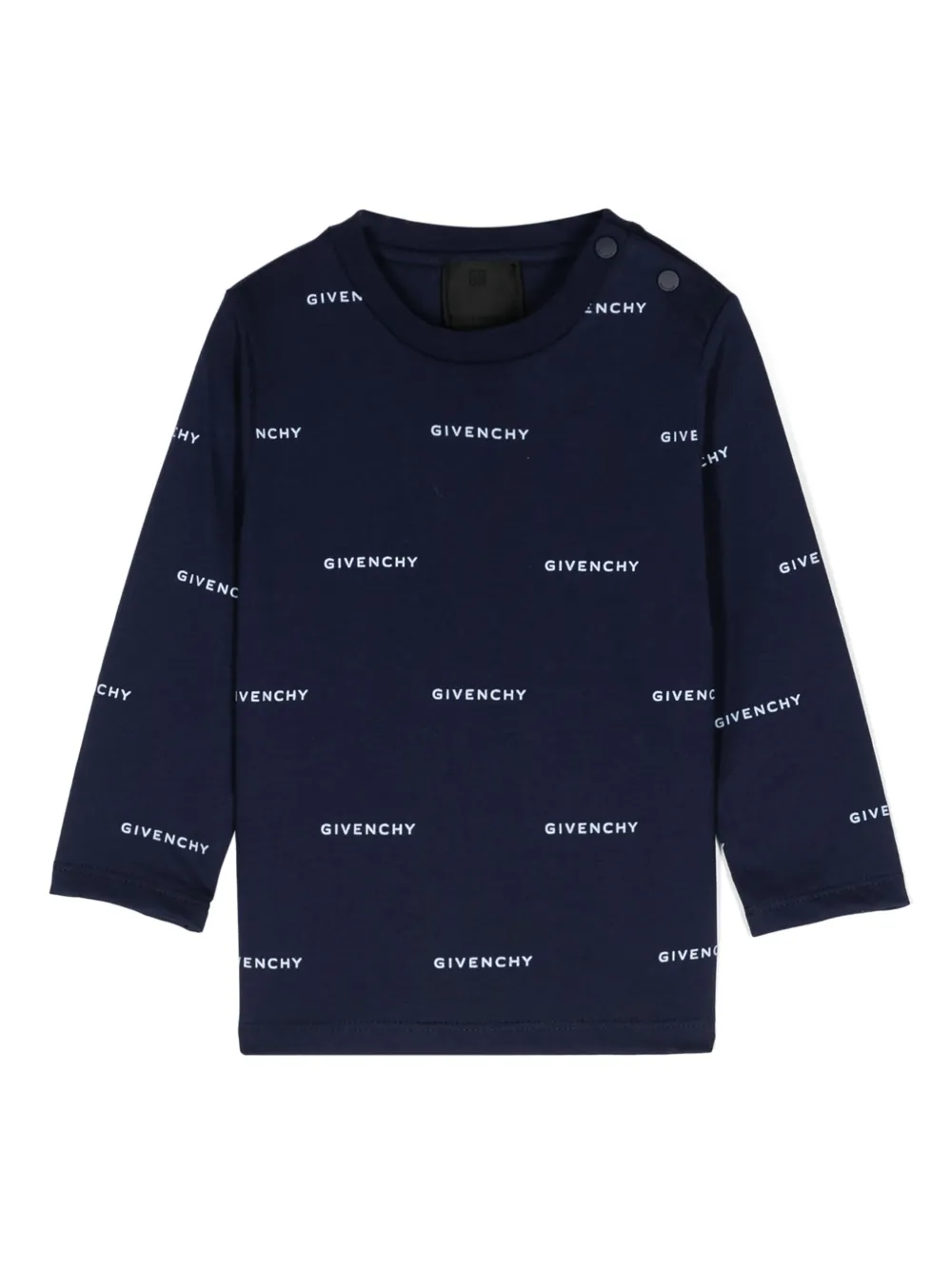

Футболка с логотипом Givenchy Kids, синий