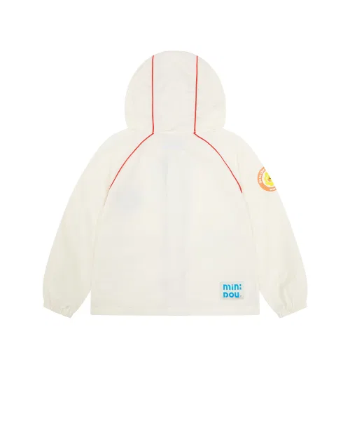 Ветровка Fox Windbreaker MINIDOU для мальчиков, айвори — фото 4