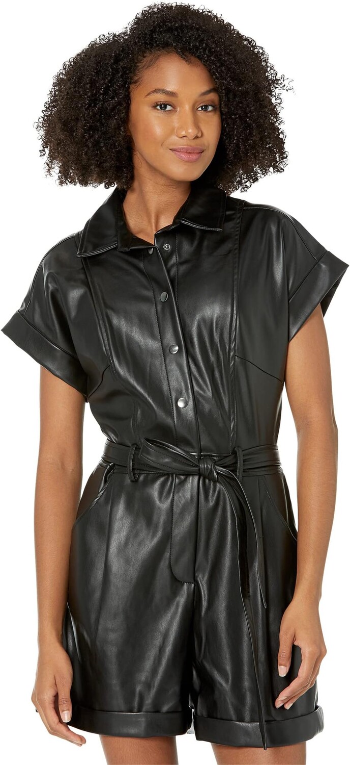 

Комбинезон BCBGeneration Collared Snap Front Romper - W1WX5D15, черный