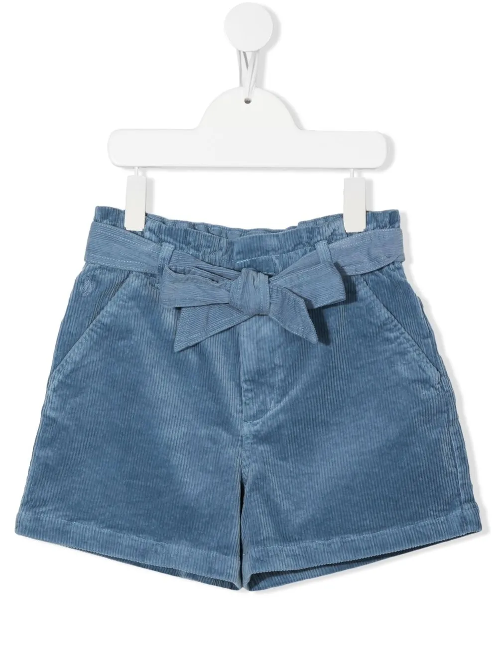 

Вельветовые шорты с бантом POLO RALPH LAUREN KIDS, синий