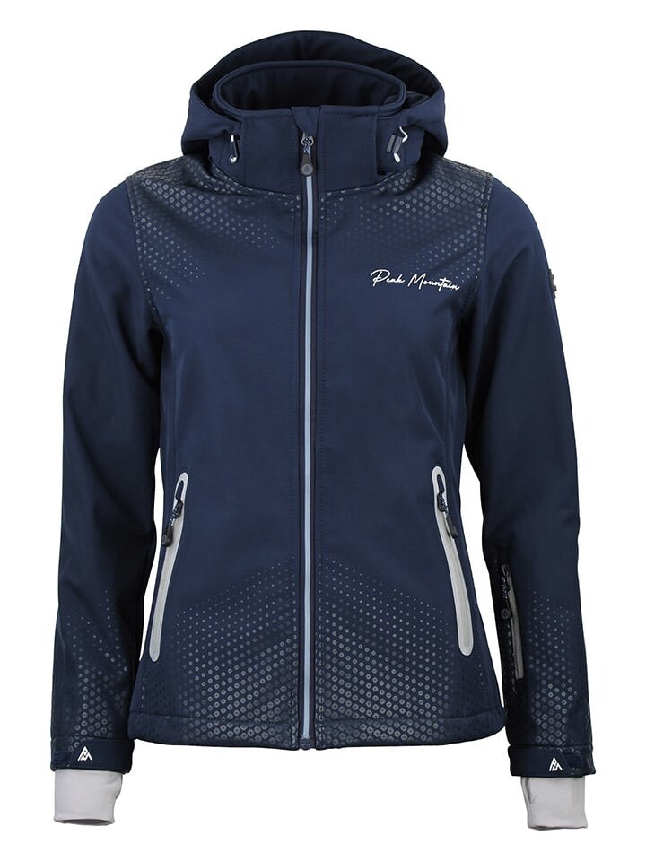 

Куртка софтшелл Peak Mountain Softshelljacke Abra, темно-синий