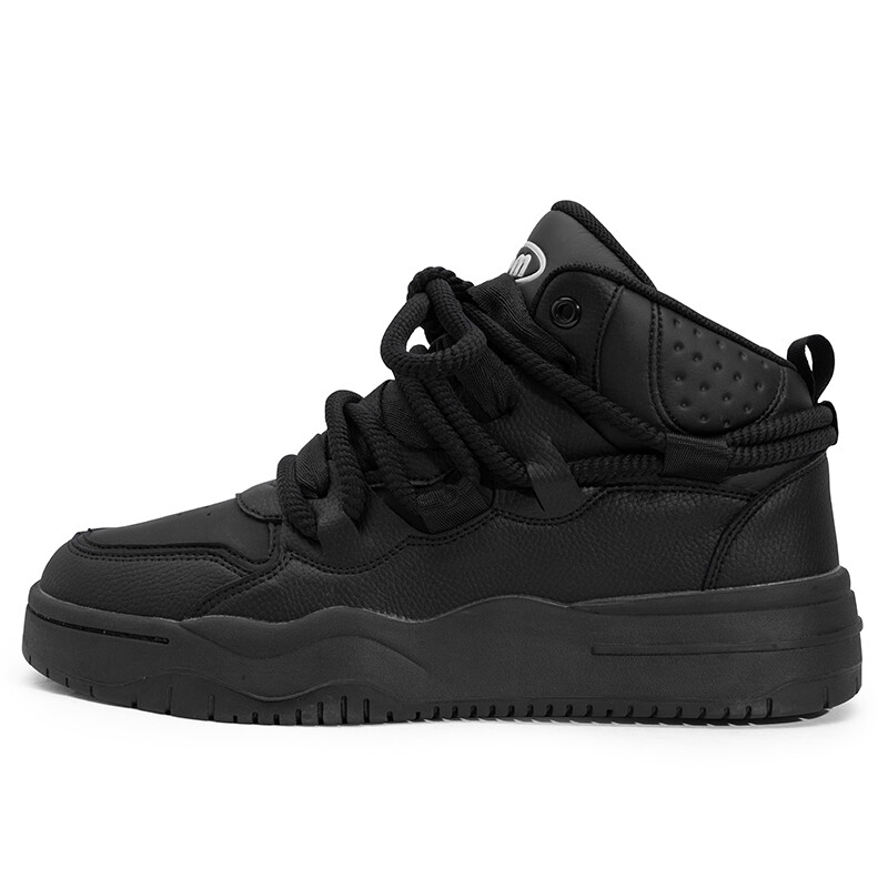 

Кроссовки Seattle Palm Skateboarding Shoes Unisex High-top Black, черный