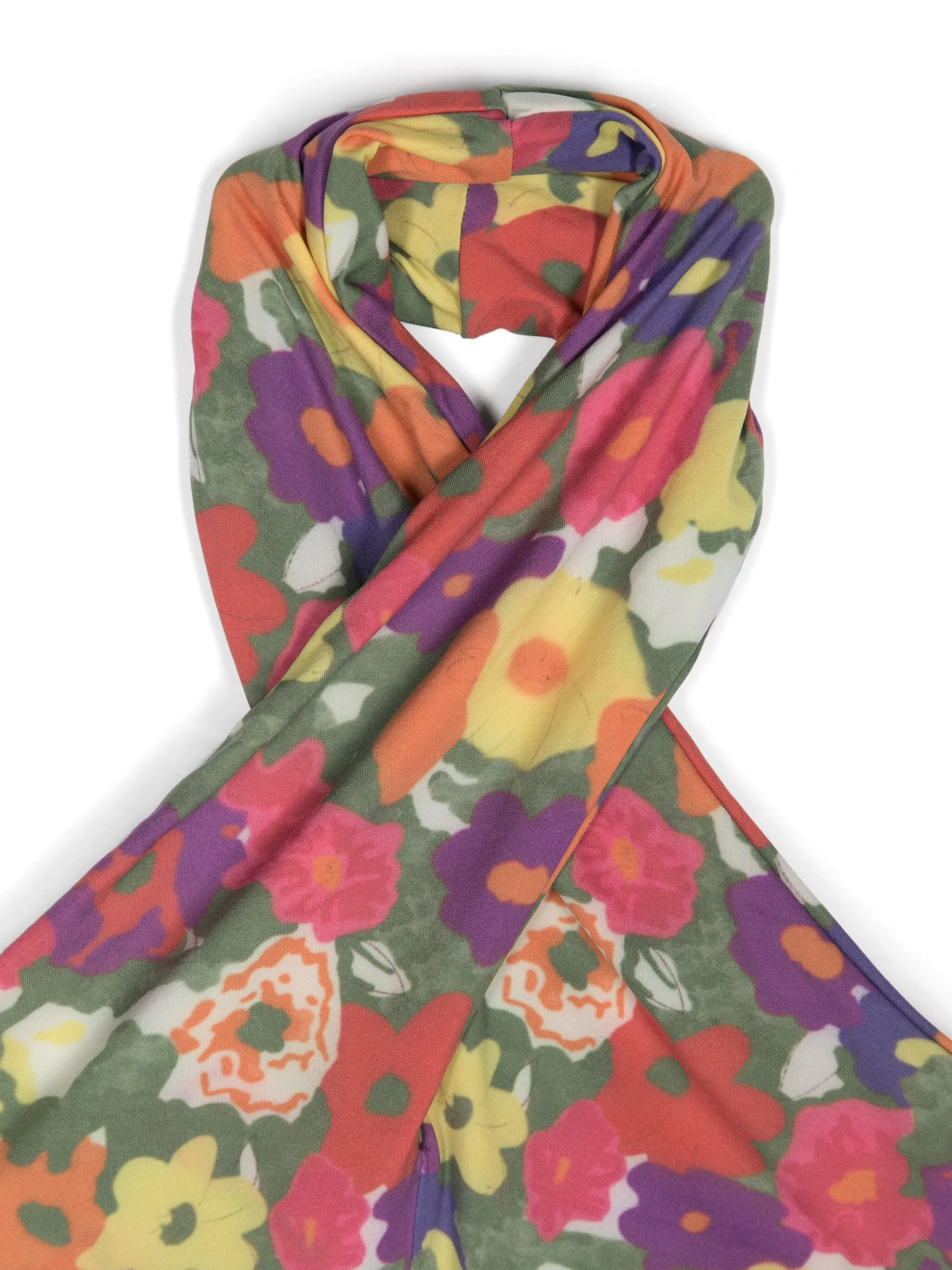 

Топ с вырезом халтер и вышитым логотипом The Animals Observatory, желтый