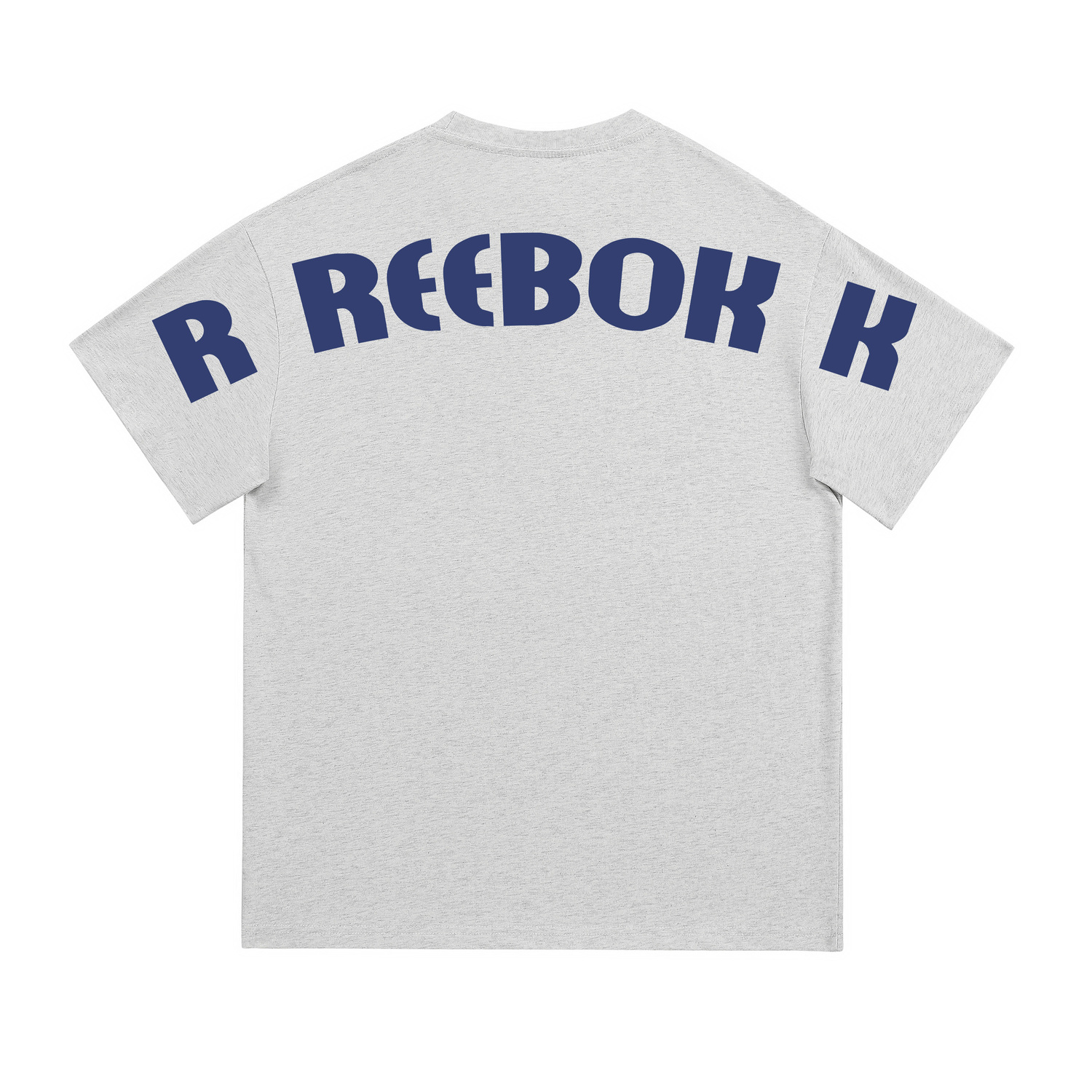 

Футболка с коротким рукавом Unisex Reebok, белый heather серый