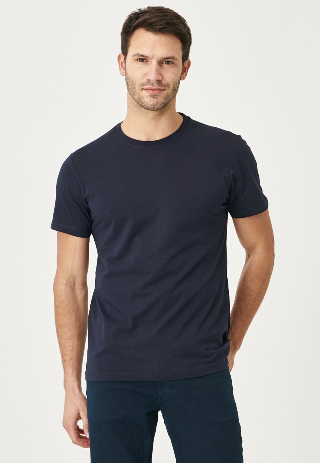 

Базовая футболка CREWNECK AC&CO / ALTINYILDIZ CLASSICS, цвет Slim Fit Basic T-Shirt (Crew-Neck)