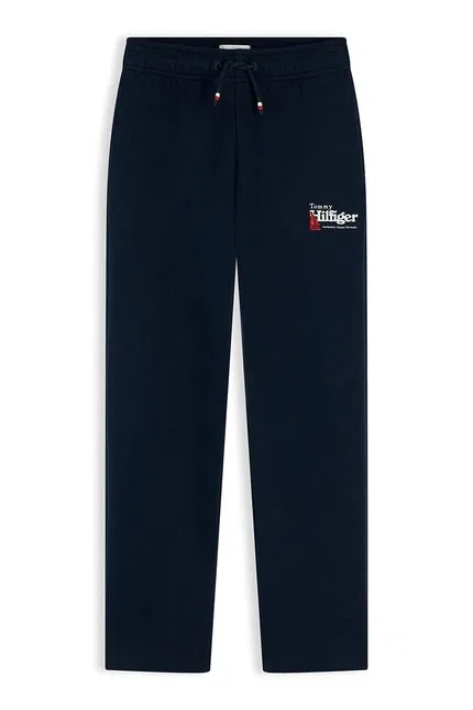 Спортивные штаны из хлопка Tommy Hilfiger, синий — фото 2