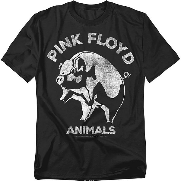 

Футболка Big & tall с принтом Pink Floyd Animals Pig Licensed Character