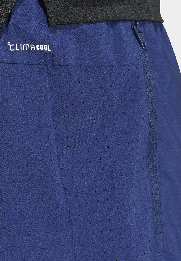 Шорты спортивные, базовые тканые, Workout Essentials Adidas, темно-синий — фото 4