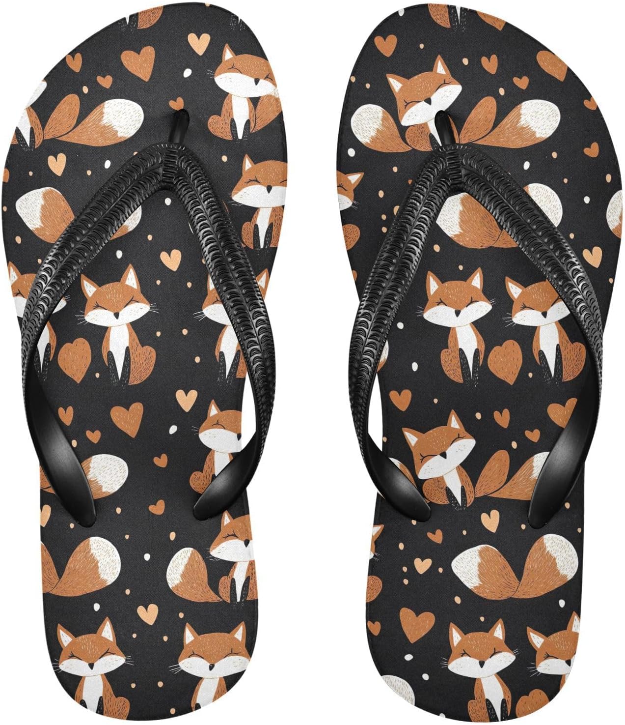 

Милые пляжные летние сандалии с лисичкой для женщин и мужчин, шлепанцы для душа 20859152 Kfbe, Fox