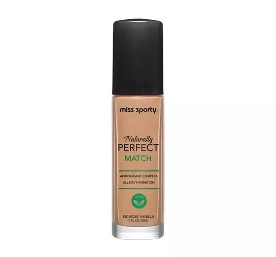 

Веганская увлажняющая основа 150 Rose Vanilla 30 мл Naturally Perfect Match, Miss Sporty
