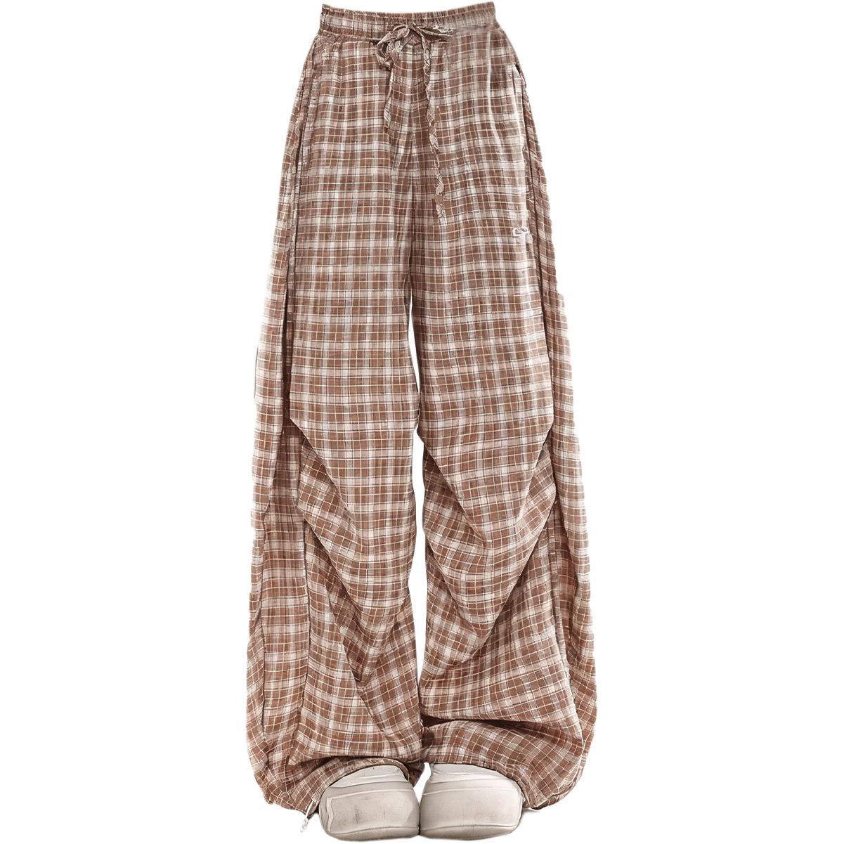 

Повседневные брюки Unisex Moderate Wide Leg NEVER RULE, коричневый