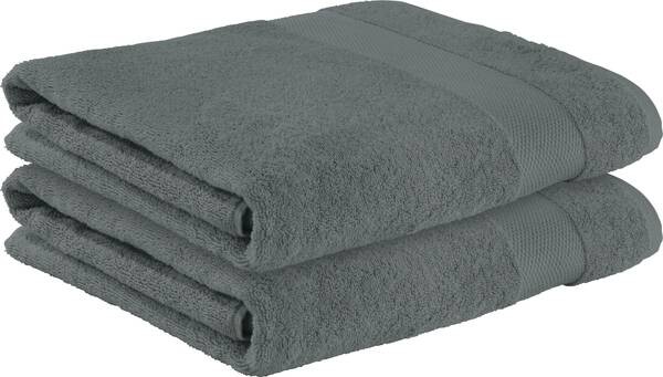 

Банное полотенце Erwin Müller 2er-Pack 160308, 100x1x150 см, антрацитовый
