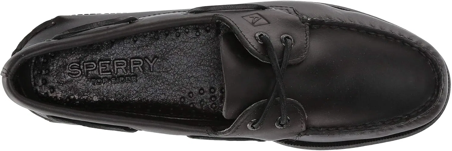 Мужские низкие туфли Sperry Authentic Original 2-Eye 0836981, Black — фото 3