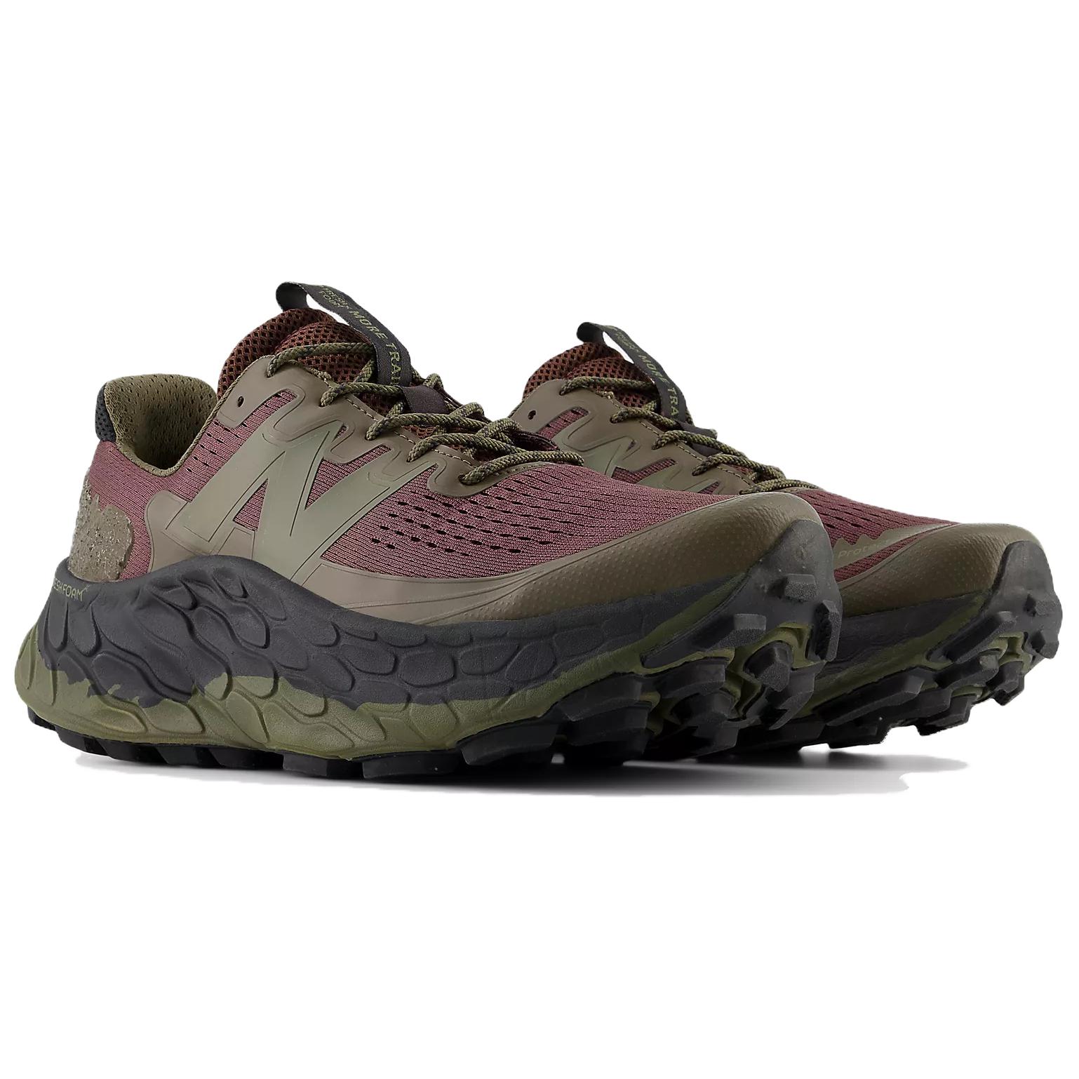 New Balance Fresh Foam X More Trail Темный Камуфляж Лакричный — фото 2